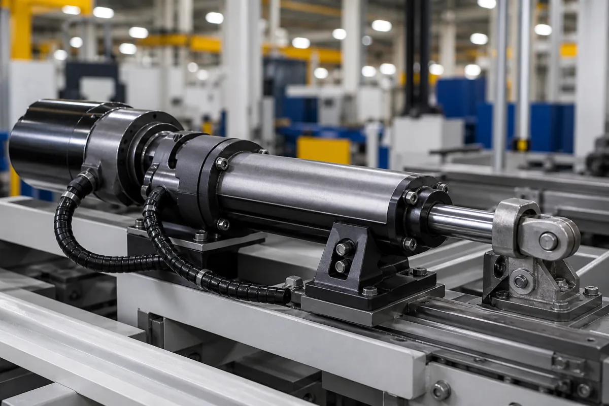 Aktuator in einer industriellen Fertigungsumgebung