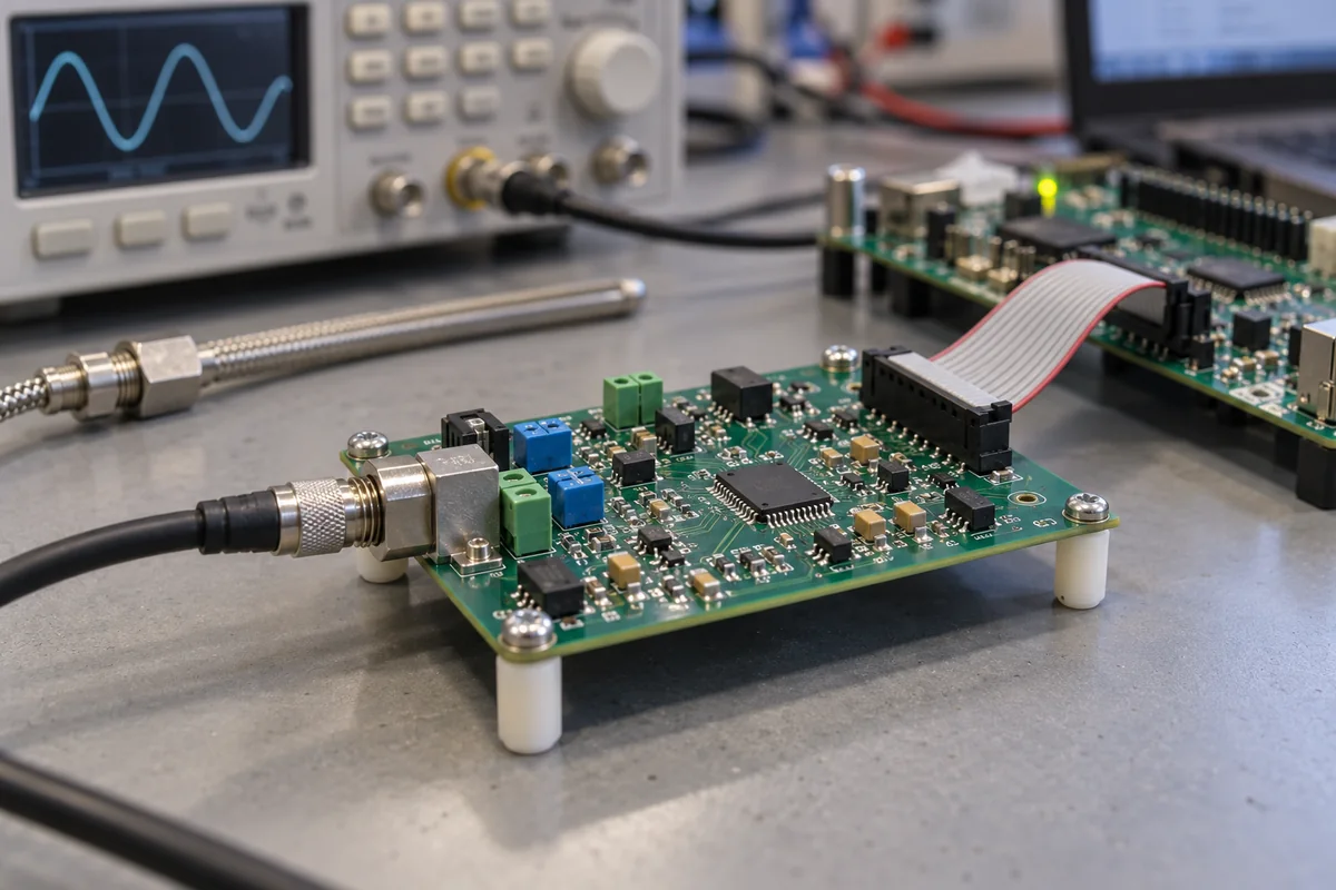 A/D Converter in a manufacturing environment