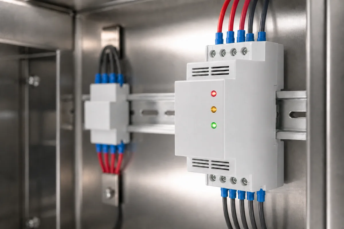 Alarmmodul in einer industriellen Fertigungsumgebung