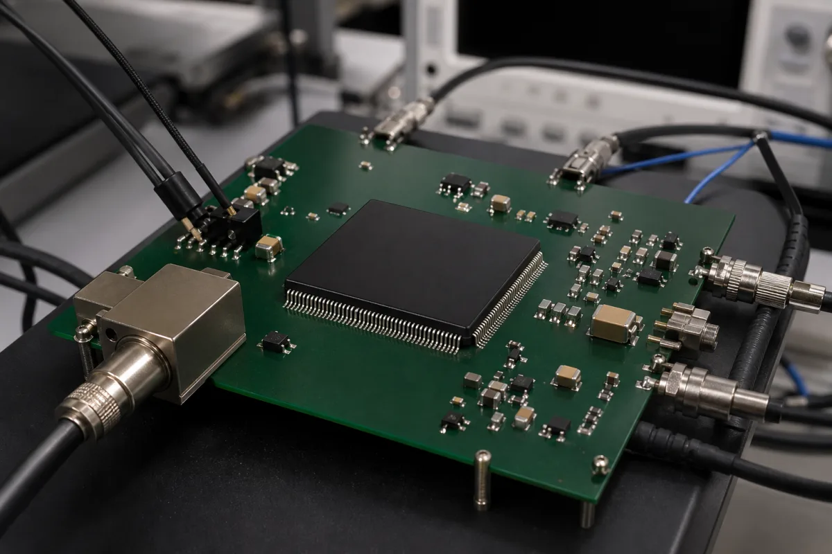 Analog-Front-End (AFE) IC in einer industriellen Fertigungsumgebung