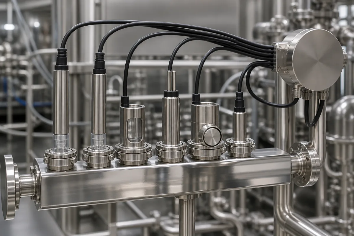 Analytisches Sensor-Array in einer industriellen Fertigungsumgebung