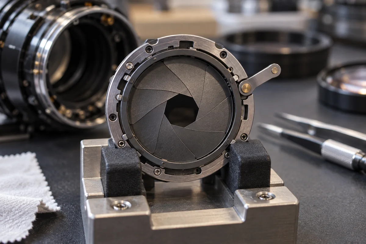 Aperture Mechanism in a manufacturing environment