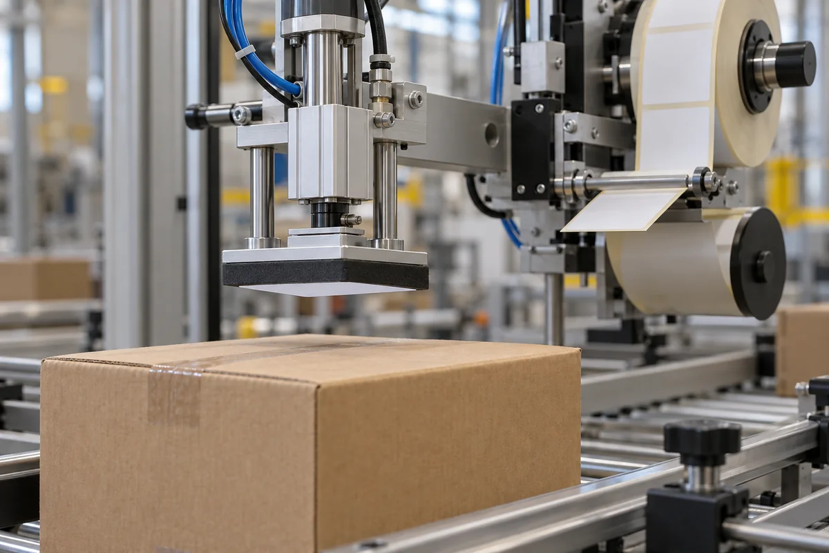 Applicator Head in a manufacturing environment