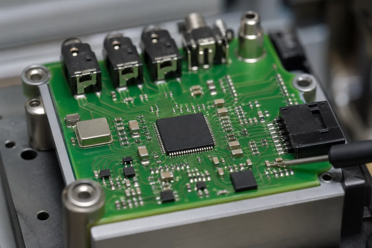 Audio-Codec in einer industriellen Fertigungsumgebung