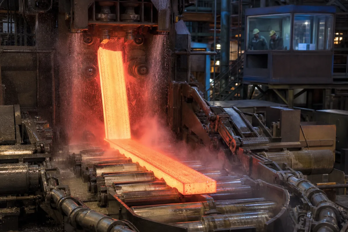Automatische Entnahmevorrichtung in einer industriellen Fertigungsumgebung
