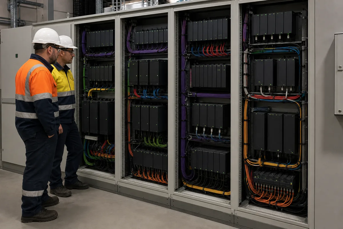 Automatisierungssteuerungssystem in einer industriellen Fertigungsumgebung