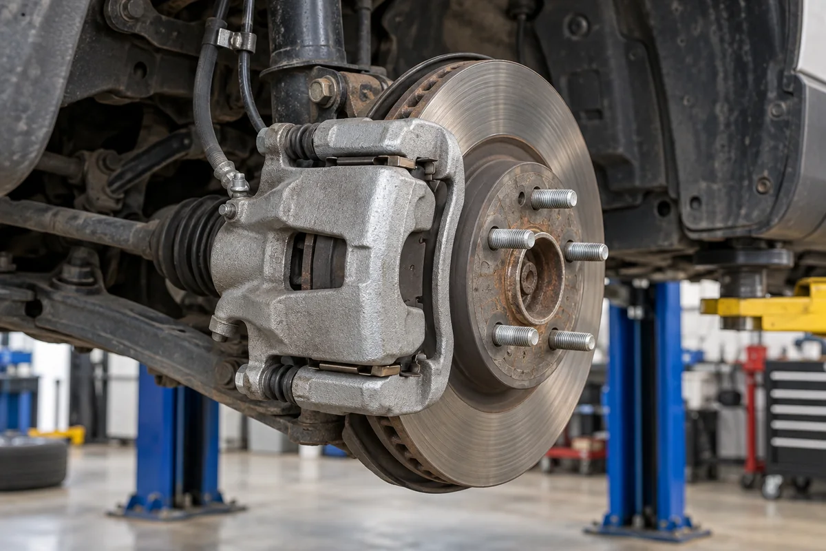 Brake Caliper in a manufacturing environment