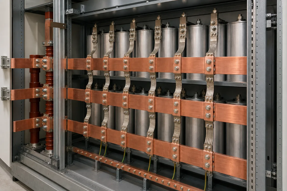 Sammelschienensystem in einer industriellen Fertigungsumgebung