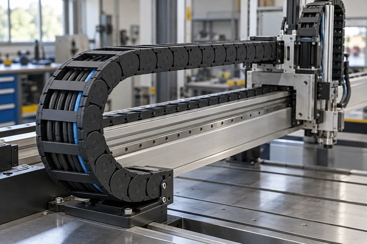 Cable Carrier in a manufacturing environment