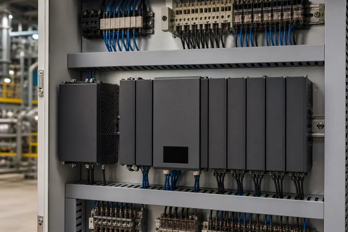 Zentraleinheit (CPU)/Steuerung in einer industriellen Fertigungsumgebung