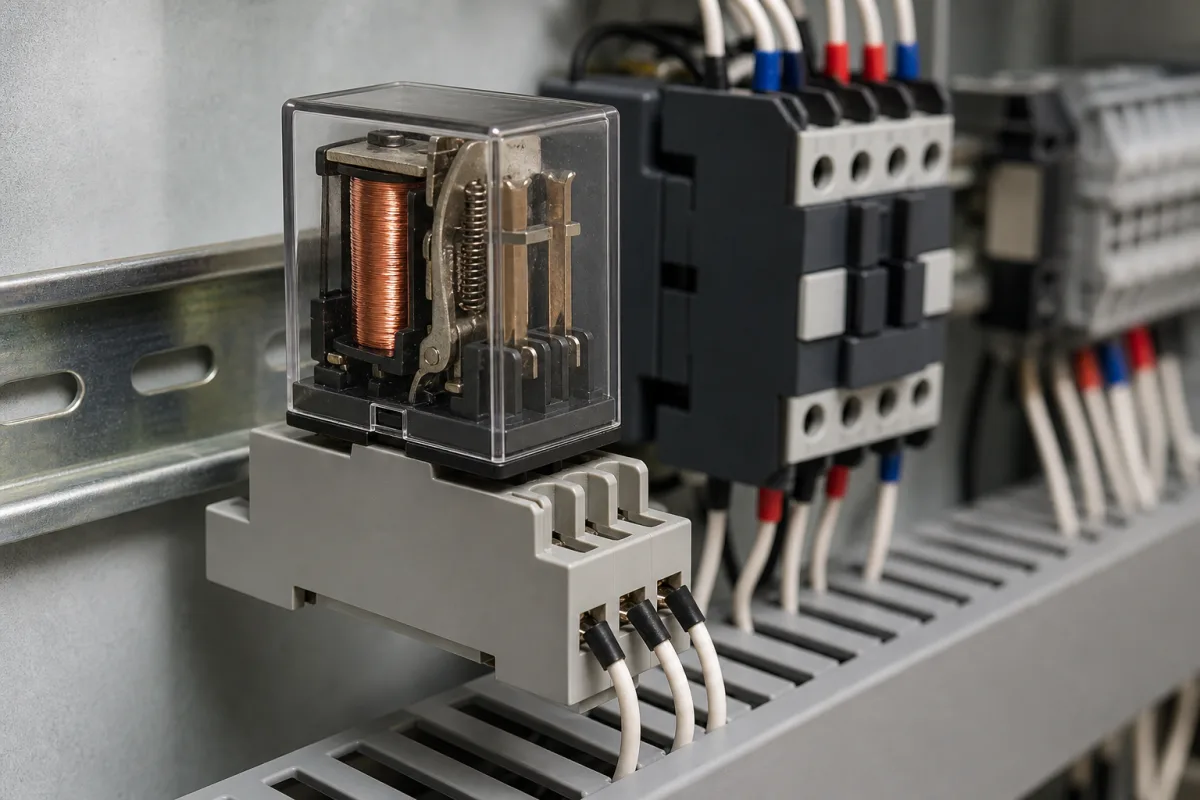 Control Output Relay in a manufacturing environment
