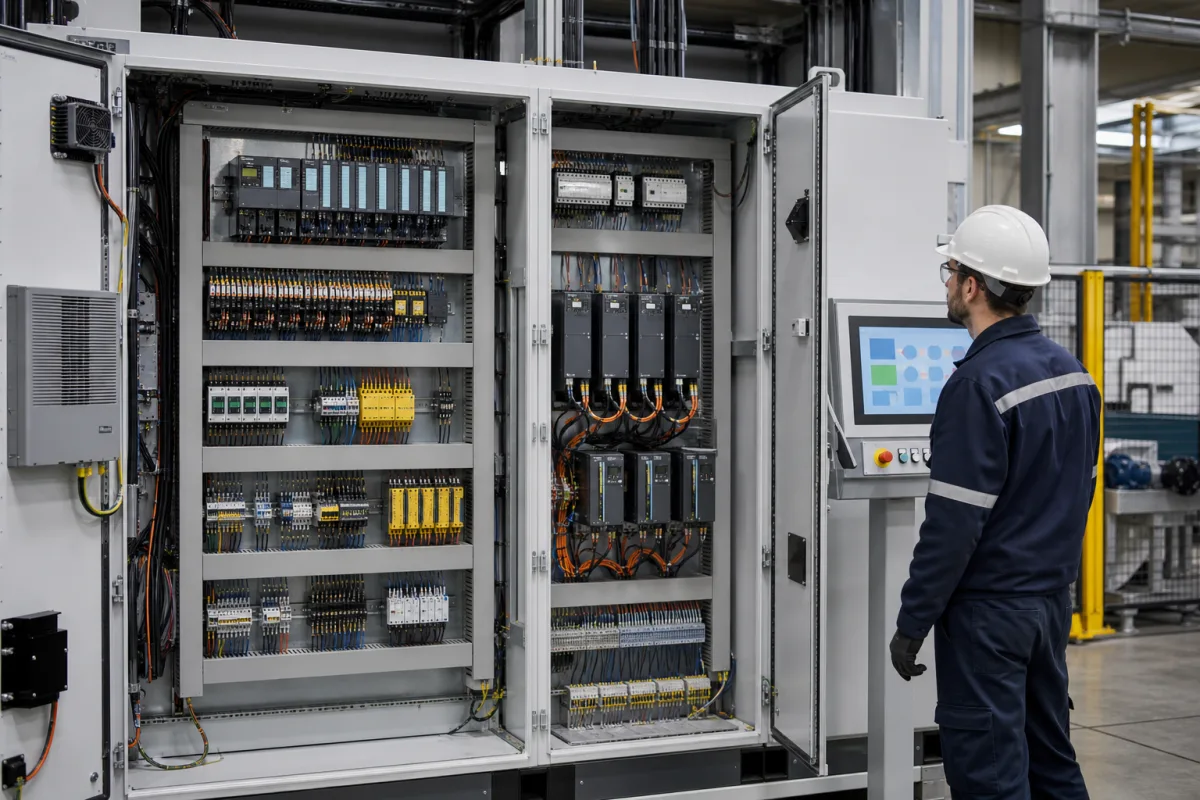 Steuerungssystem in einer industriellen Fertigungsumgebung
