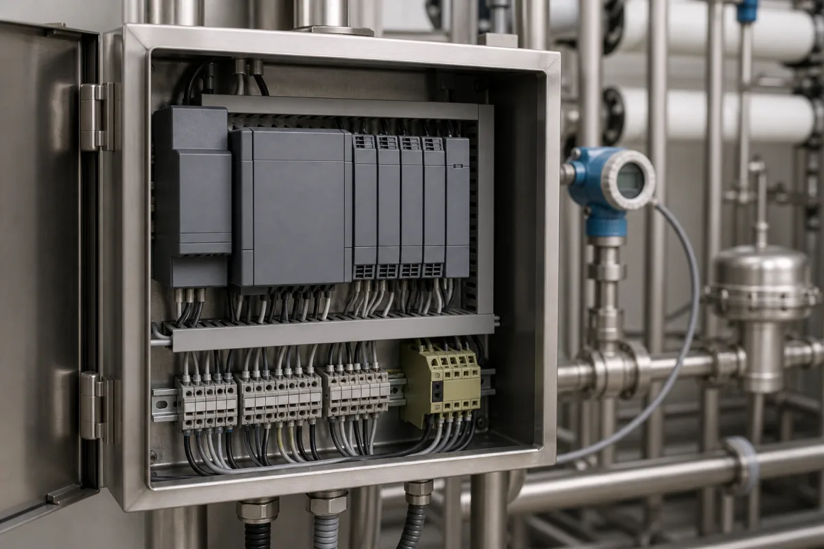 Control Unit (PLC or Controller) in a manufacturing environment
