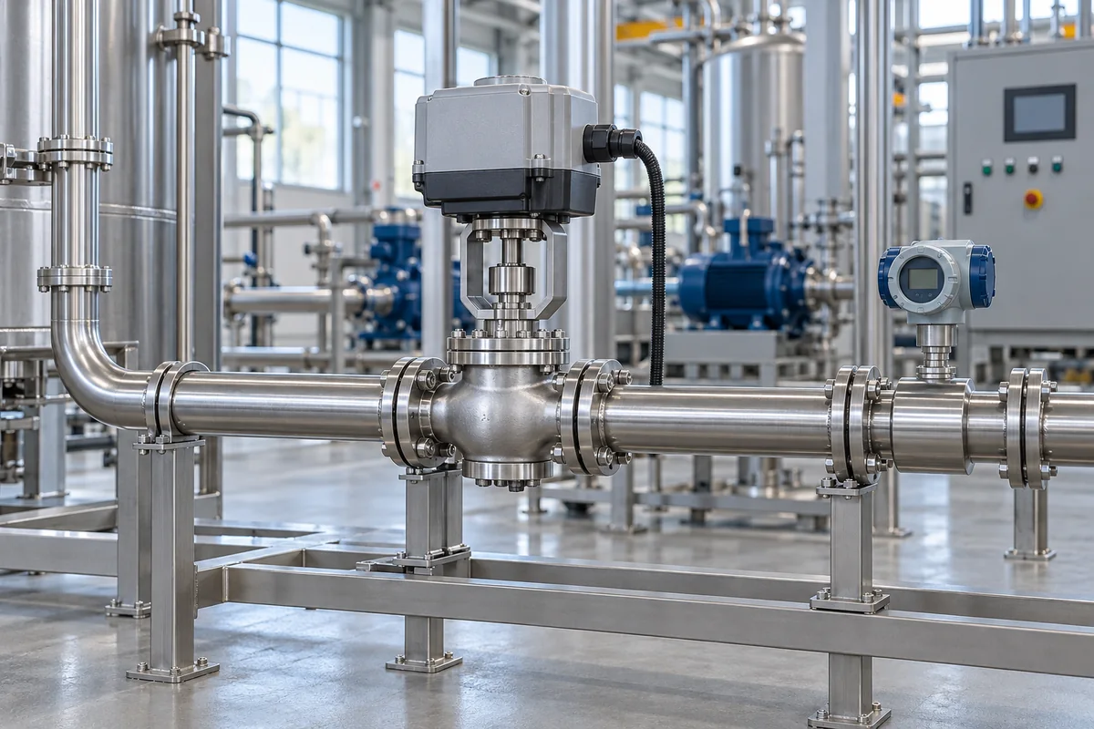 Control Valve / Actuator in a manufacturing environment