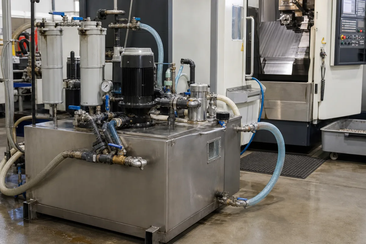 Kühlsystem in einer industriellen Fertigungsumgebung