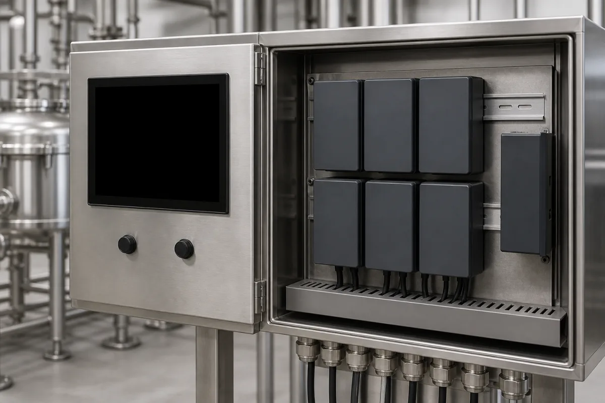 Datenerfassungsschnittstelle in einer industriellen Fertigungsumgebung