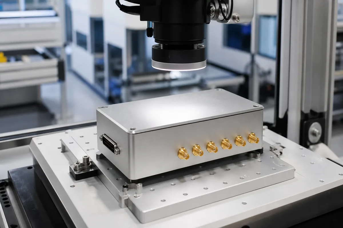 Digital-Analog-Umsetzer in einer industriellen Fertigungsumgebung
