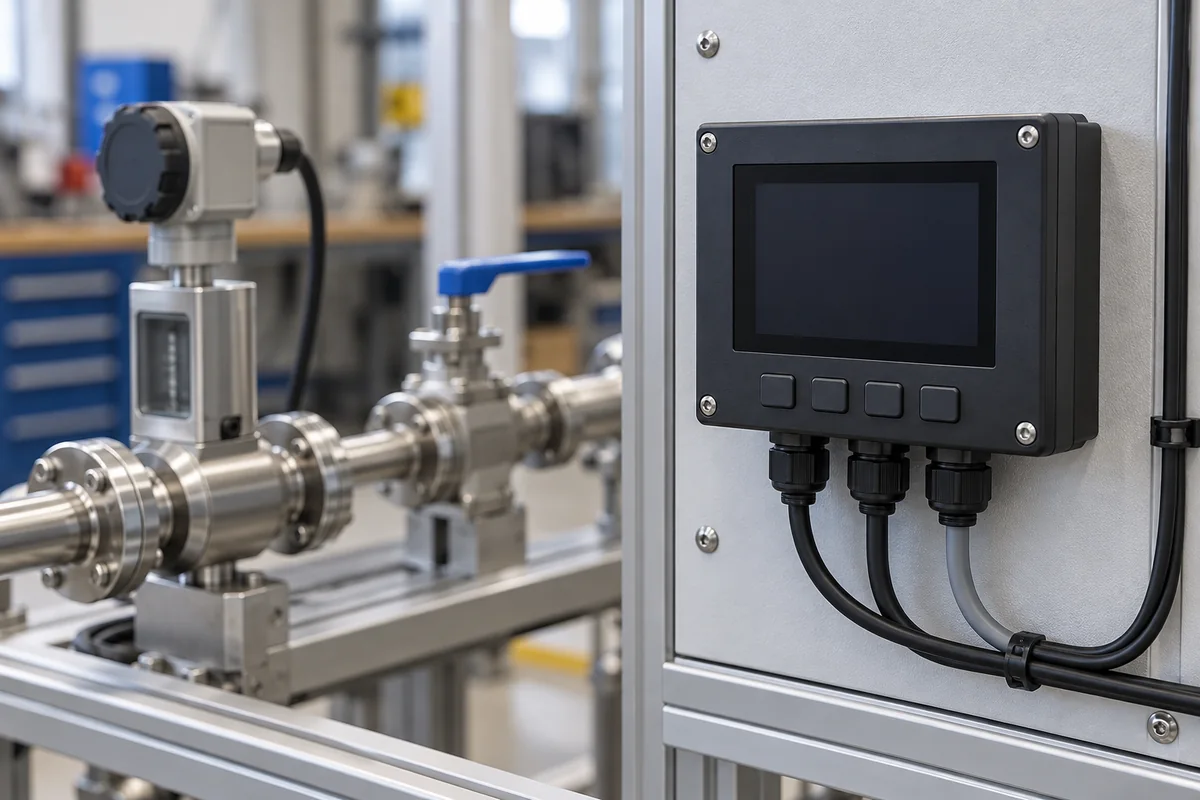 Display/Output Module in a manufacturing environment