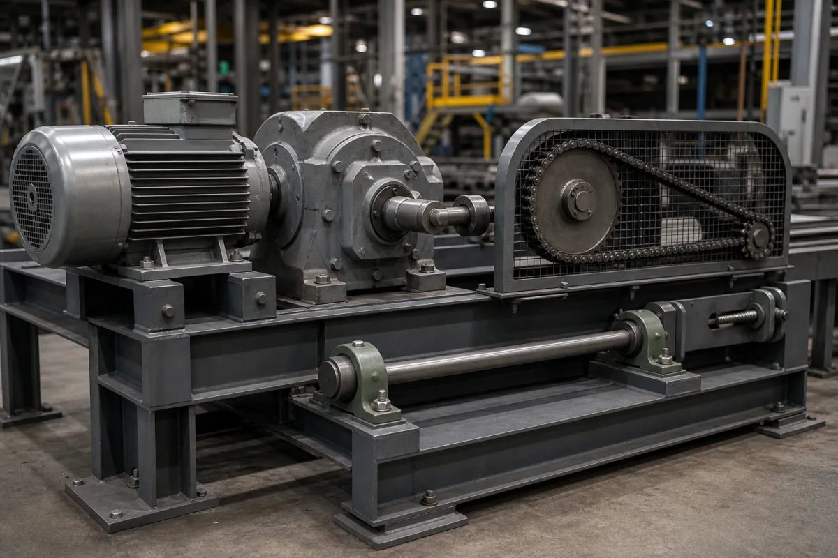 Antriebsmechanismus in einer industriellen Fertigungsumgebung