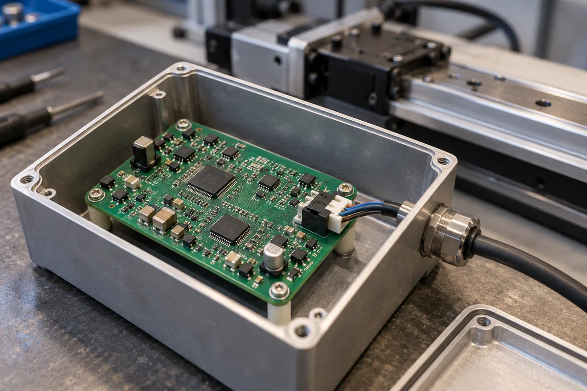 Electronic Circuit Board in a manufacturing environment