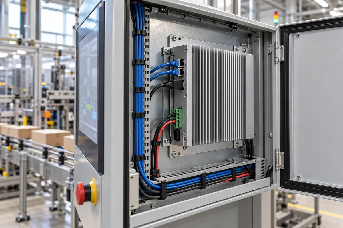 Embedded Industrial PC in a manufacturing environment