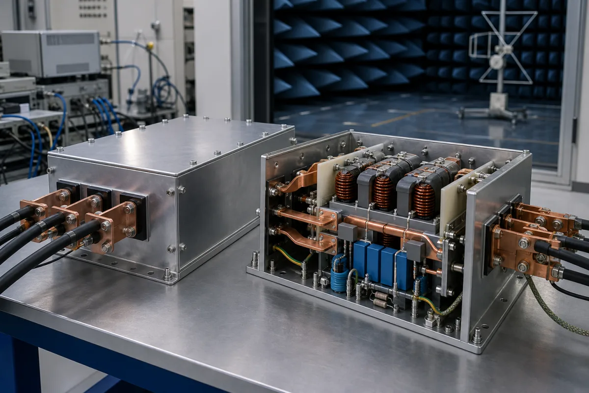 EMI Filter in a manufacturing environment