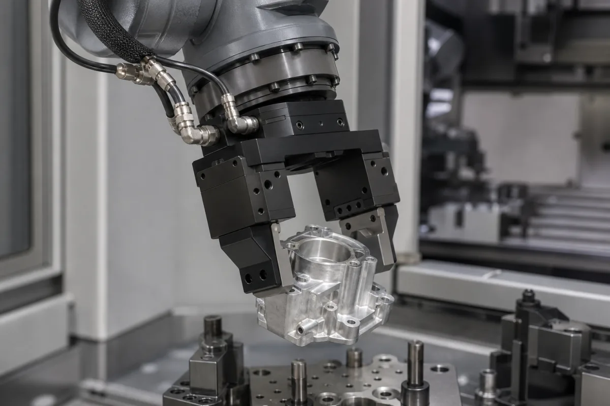 End-Effector in a manufacturing environment