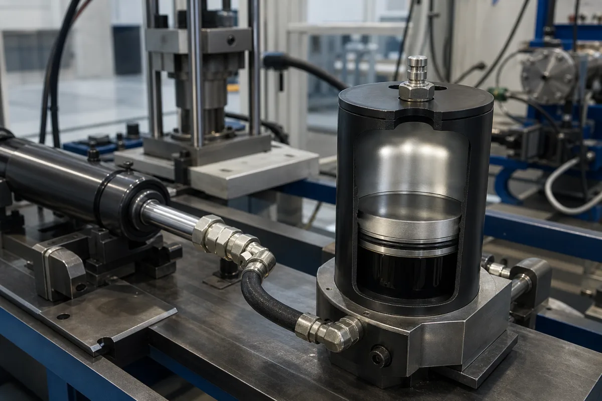 Fluidreservoir in einer industriellen Fertigungsumgebung