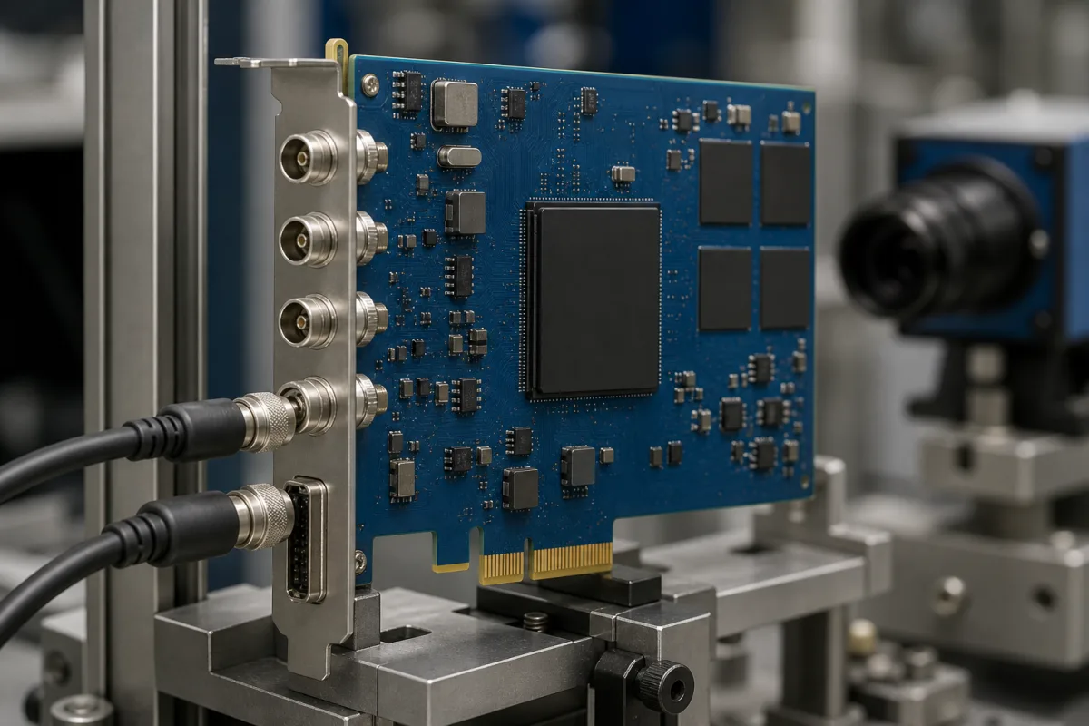 Frame Grabber / Vision Interface Card in a manufacturing environment