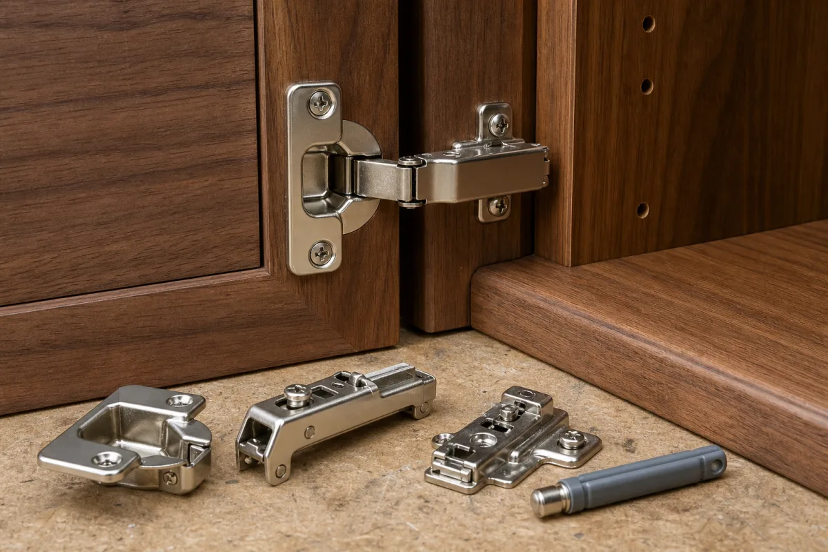家具铰链 的工业制造场景图