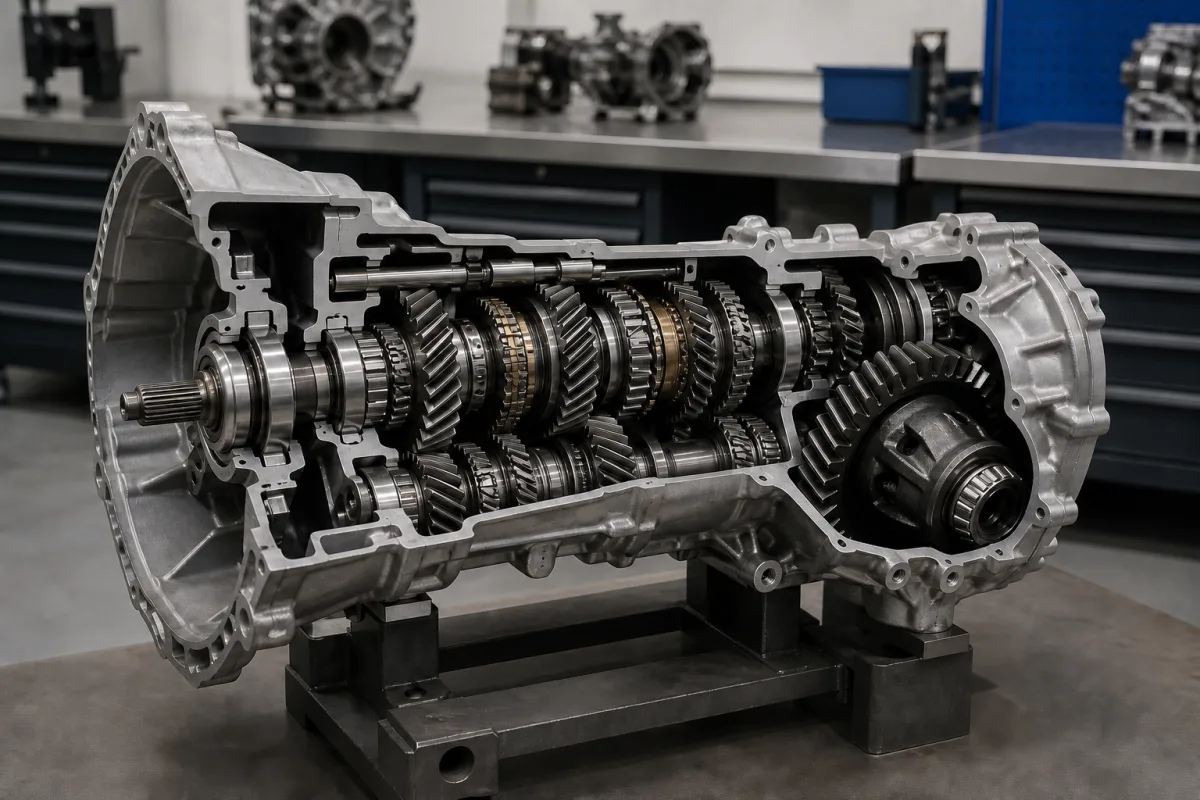 Getriebe/Transmission in einer industriellen Fertigungsumgebung
