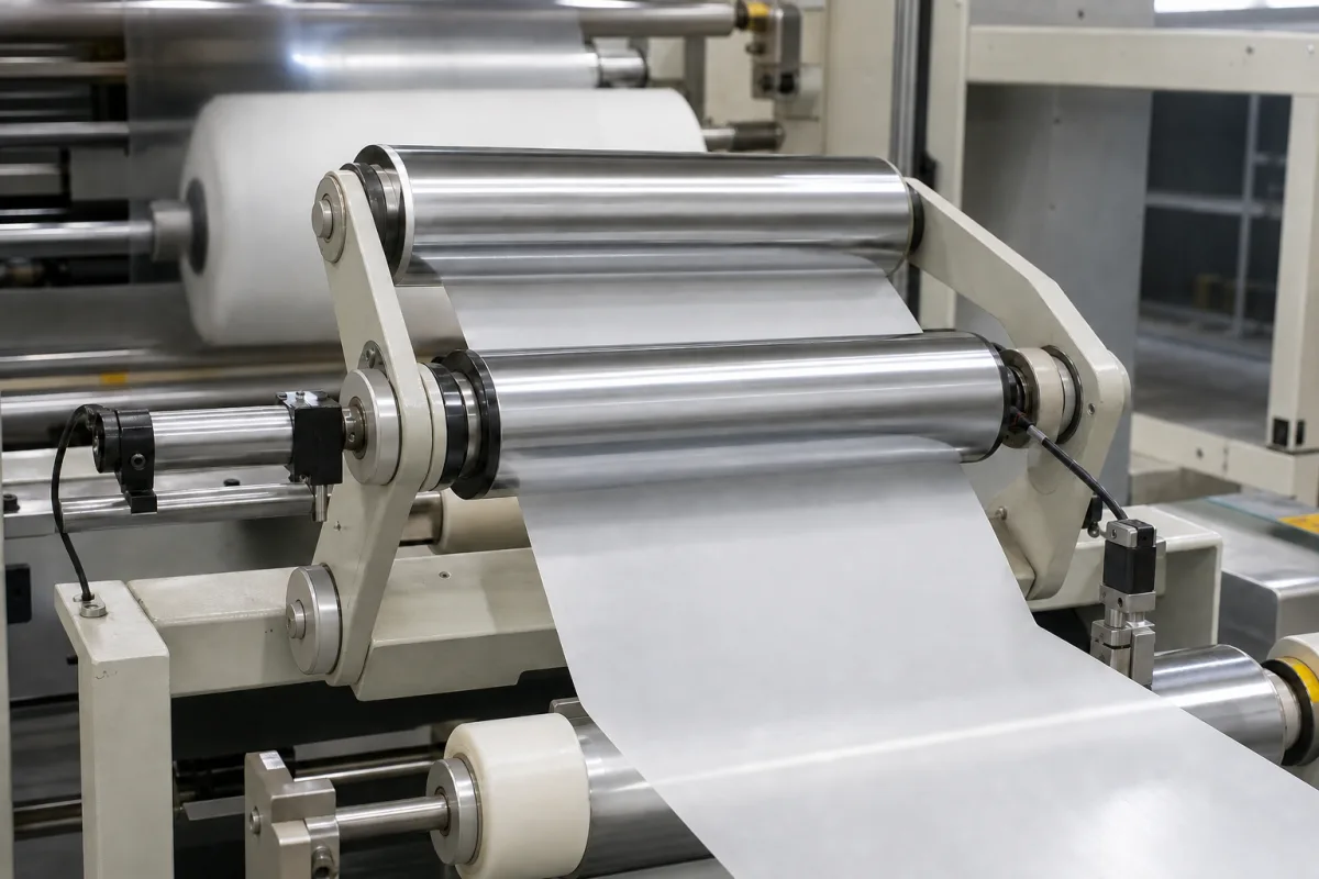 Führungsrollen-Baugruppe in einer industriellen Fertigungsumgebung