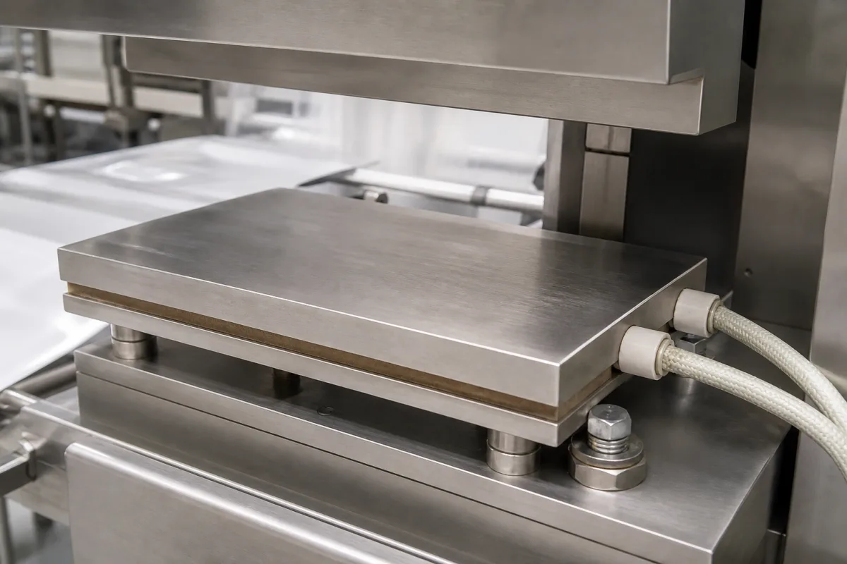 Heizelement/Heizplatte in einer industriellen Fertigungsumgebung