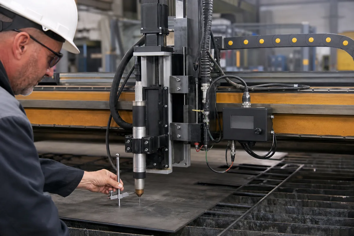 Höhenregler in einer industriellen Fertigungsumgebung