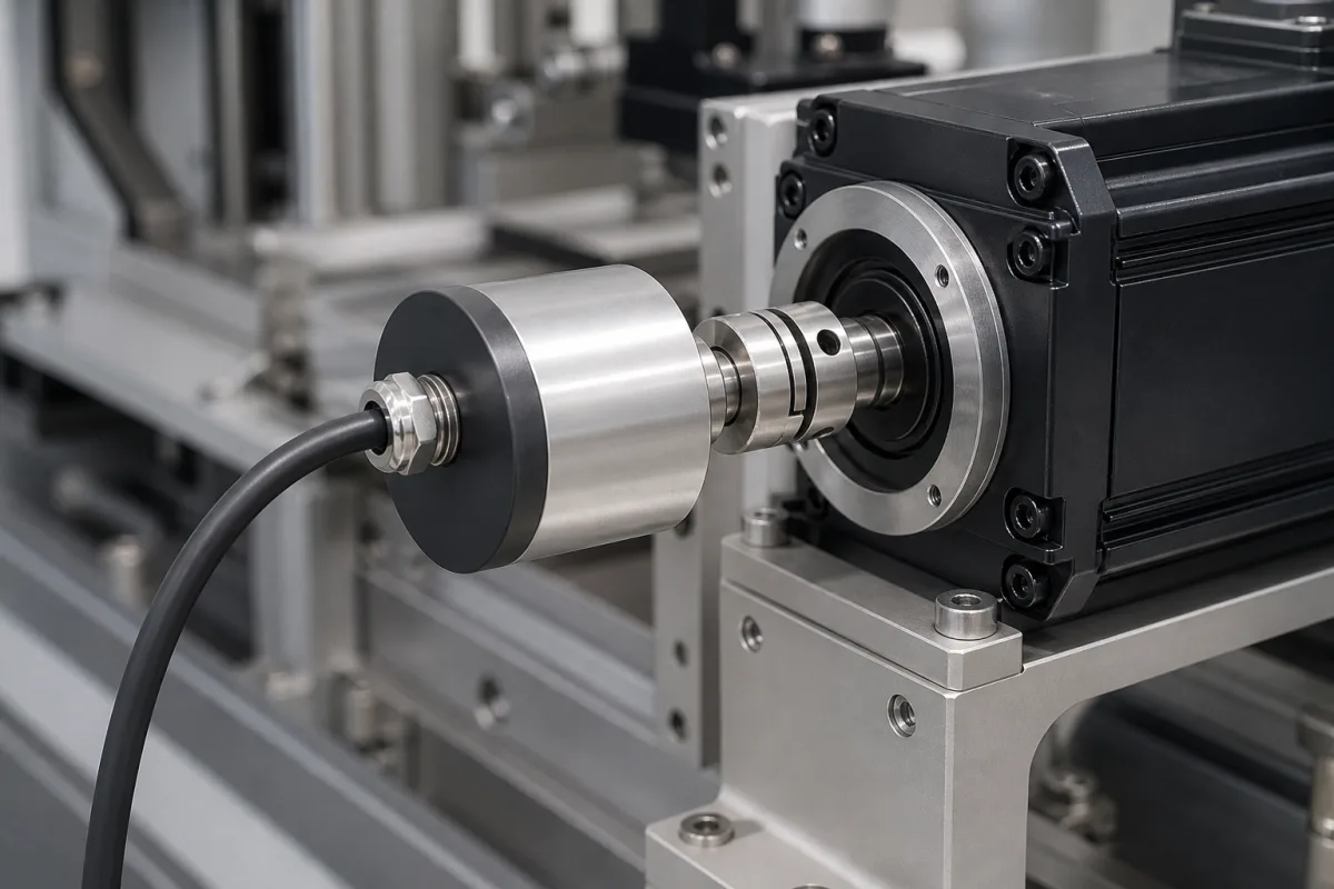 Hochauflösender Encoder in einer industriellen Fertigungsumgebung