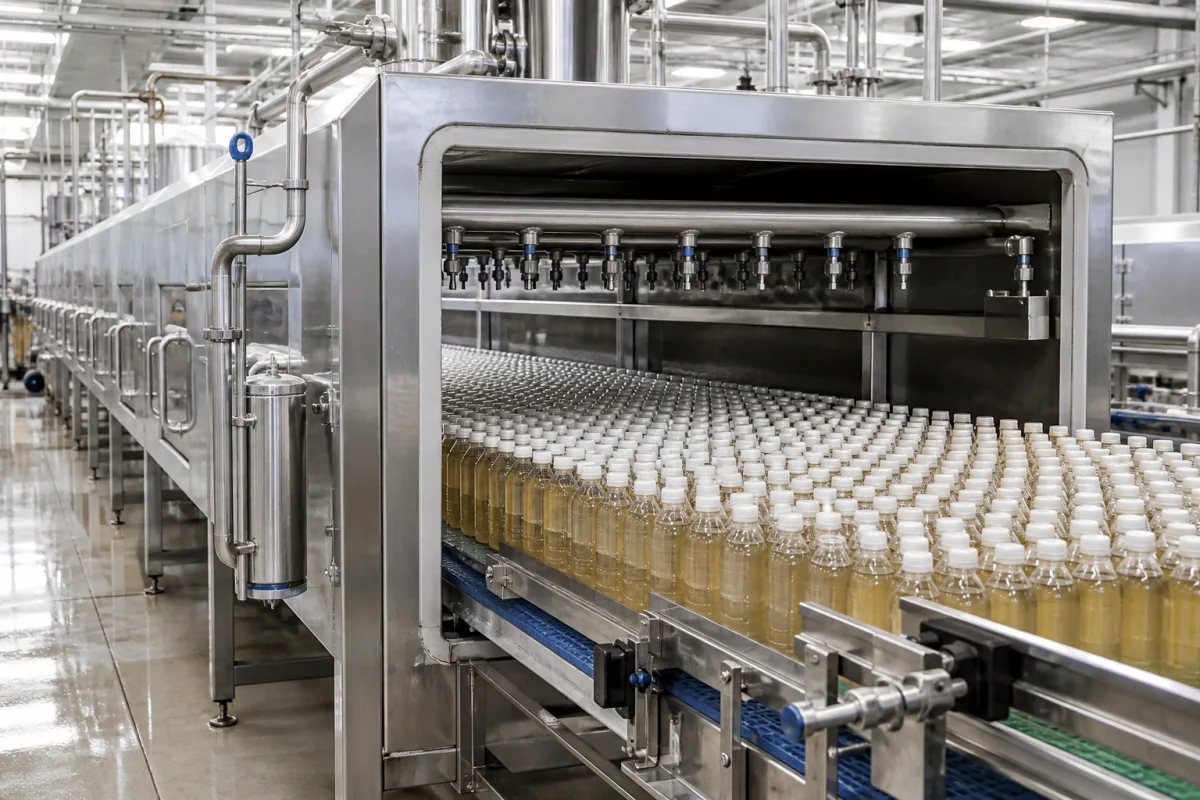 Halteabschnitt in einer industriellen Fertigungsumgebung