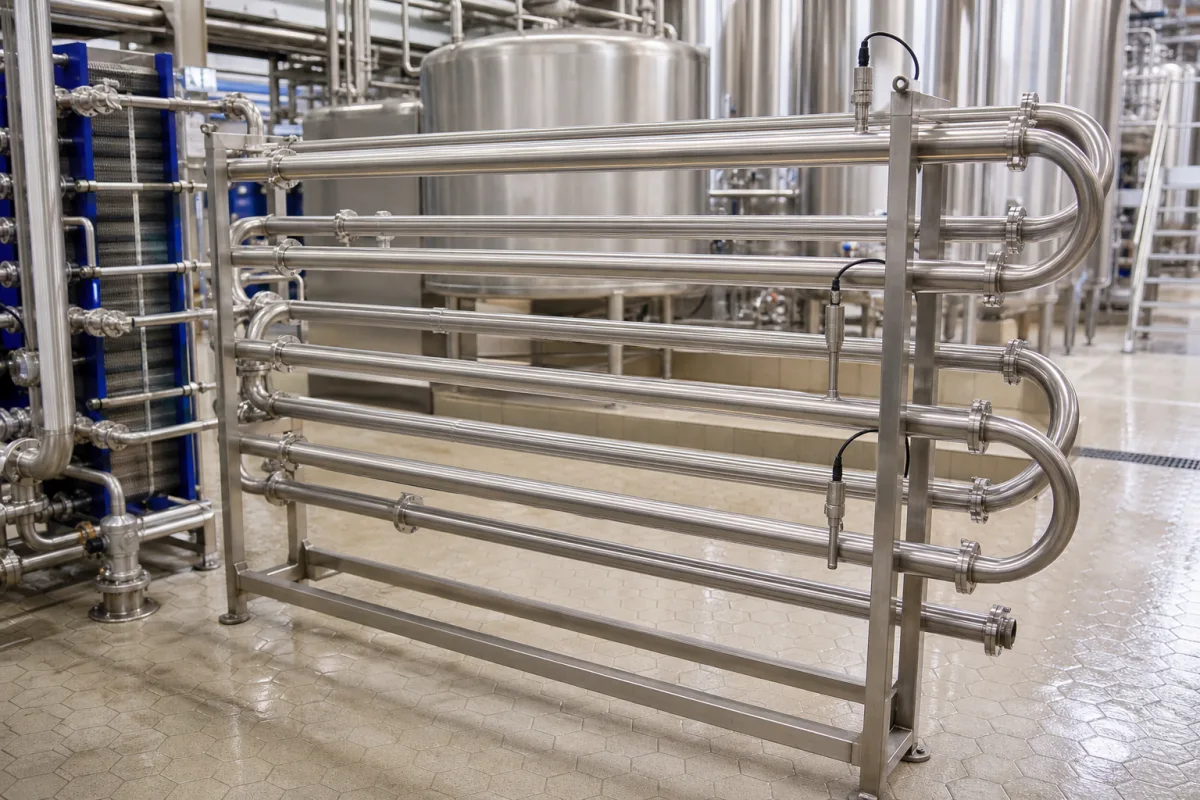 Holding Tube in a manufacturing environment