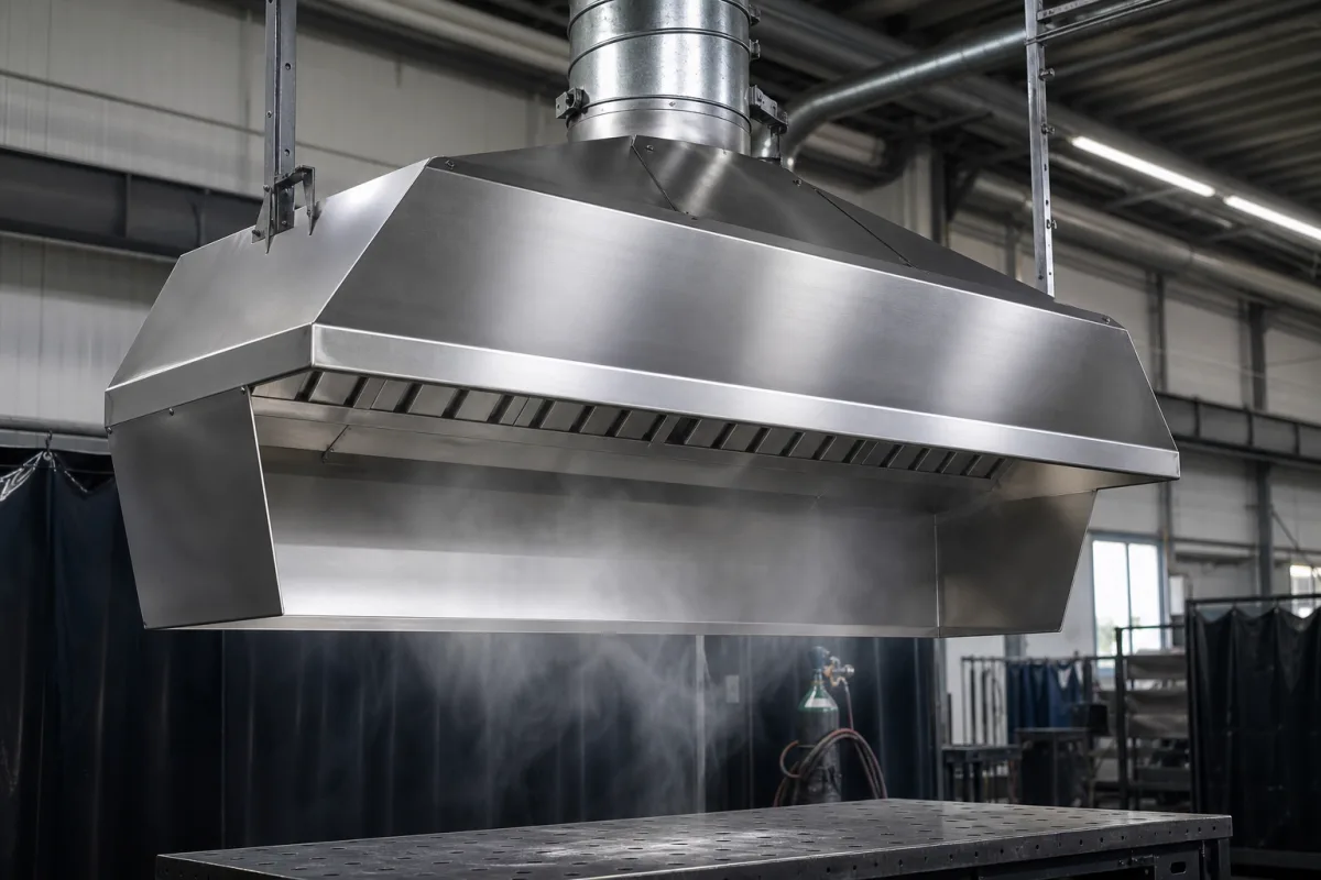 Haubenkörper/Gehäuse in einer industriellen Fertigungsumgebung