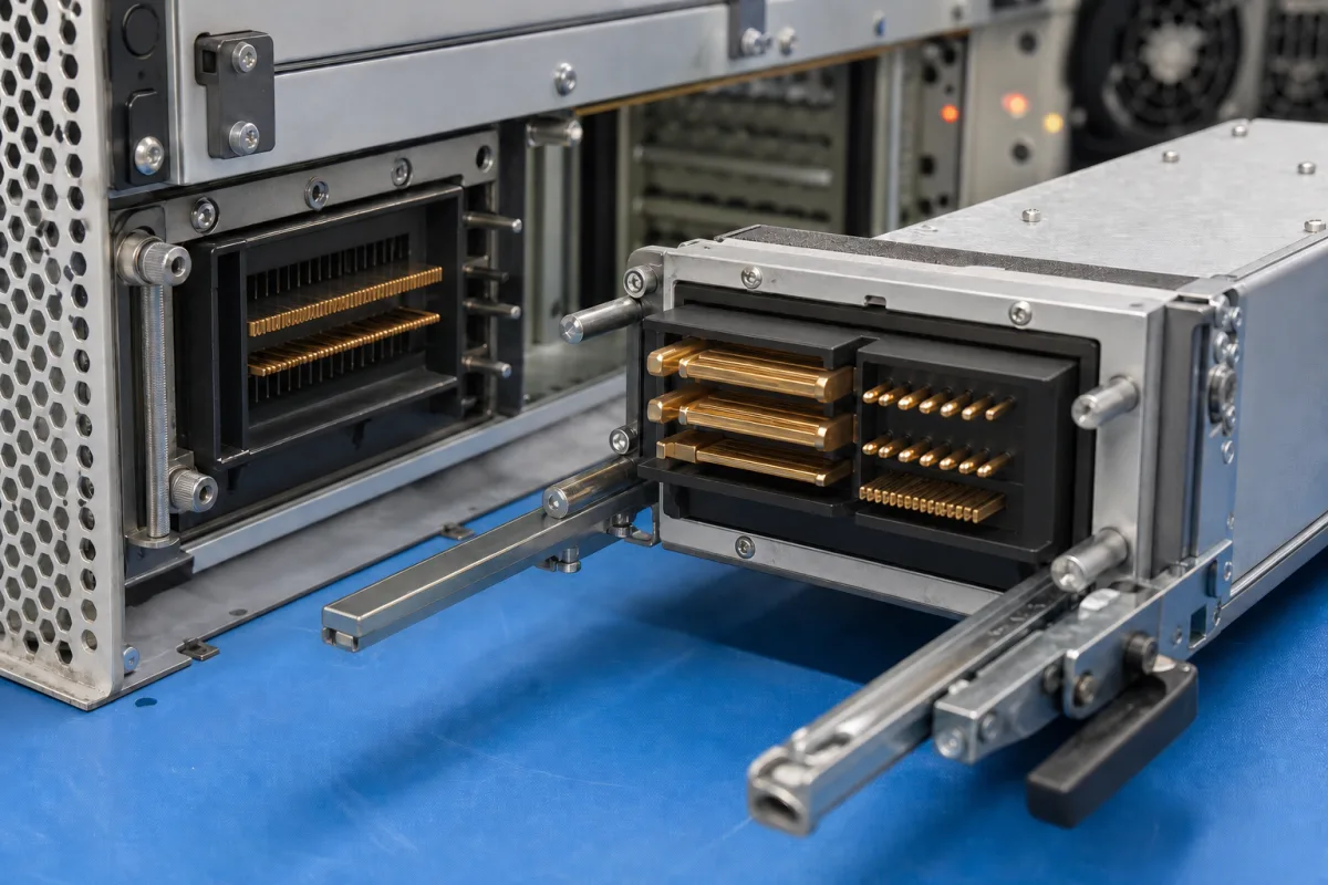 Hot-Swap-Steckverbinder in einer industriellen Fertigungsumgebung