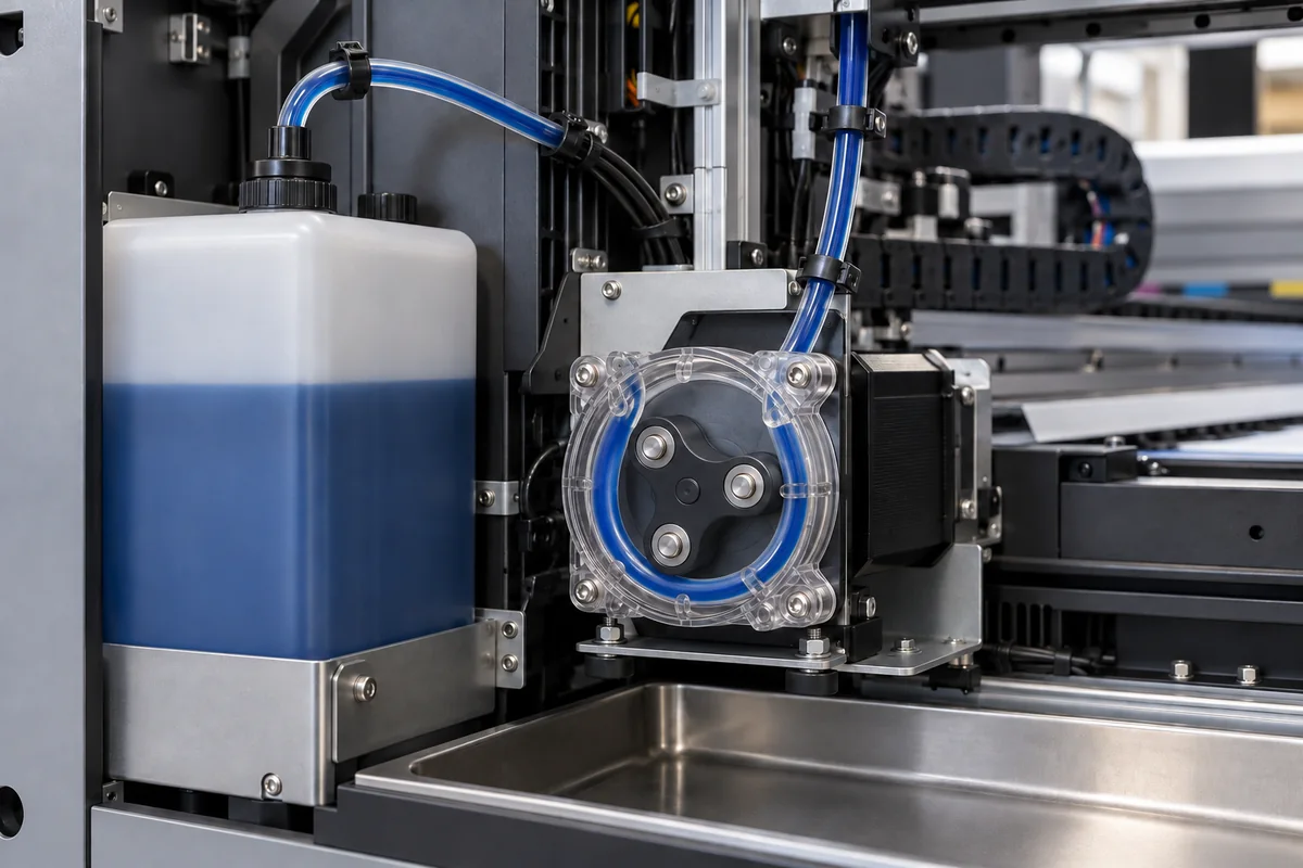 Ink Pump in a manufacturing environment