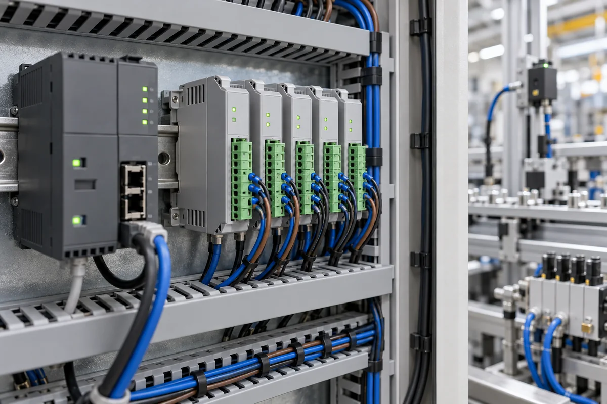 Input/Output (I/O) Module in a manufacturing environment