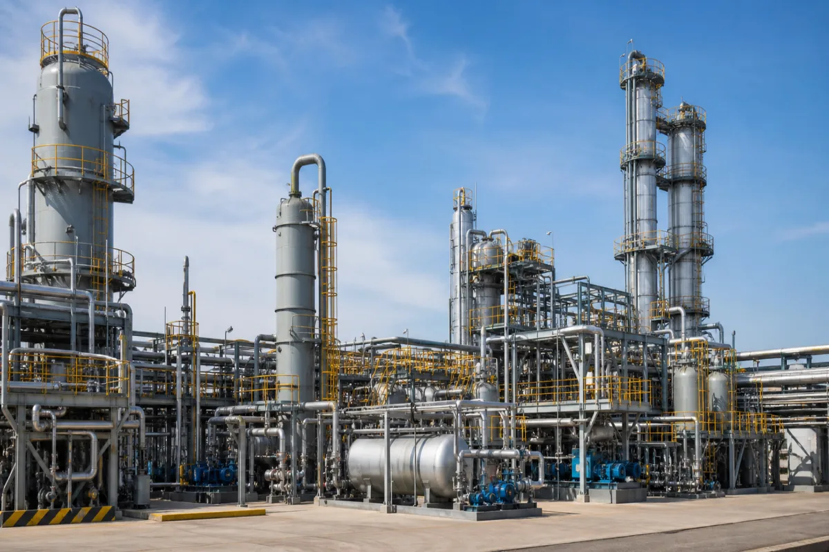Integriertes System zur Herstellung und Konzentrierung von Salpetersäure in einer industriellen Fertigungsumgebung