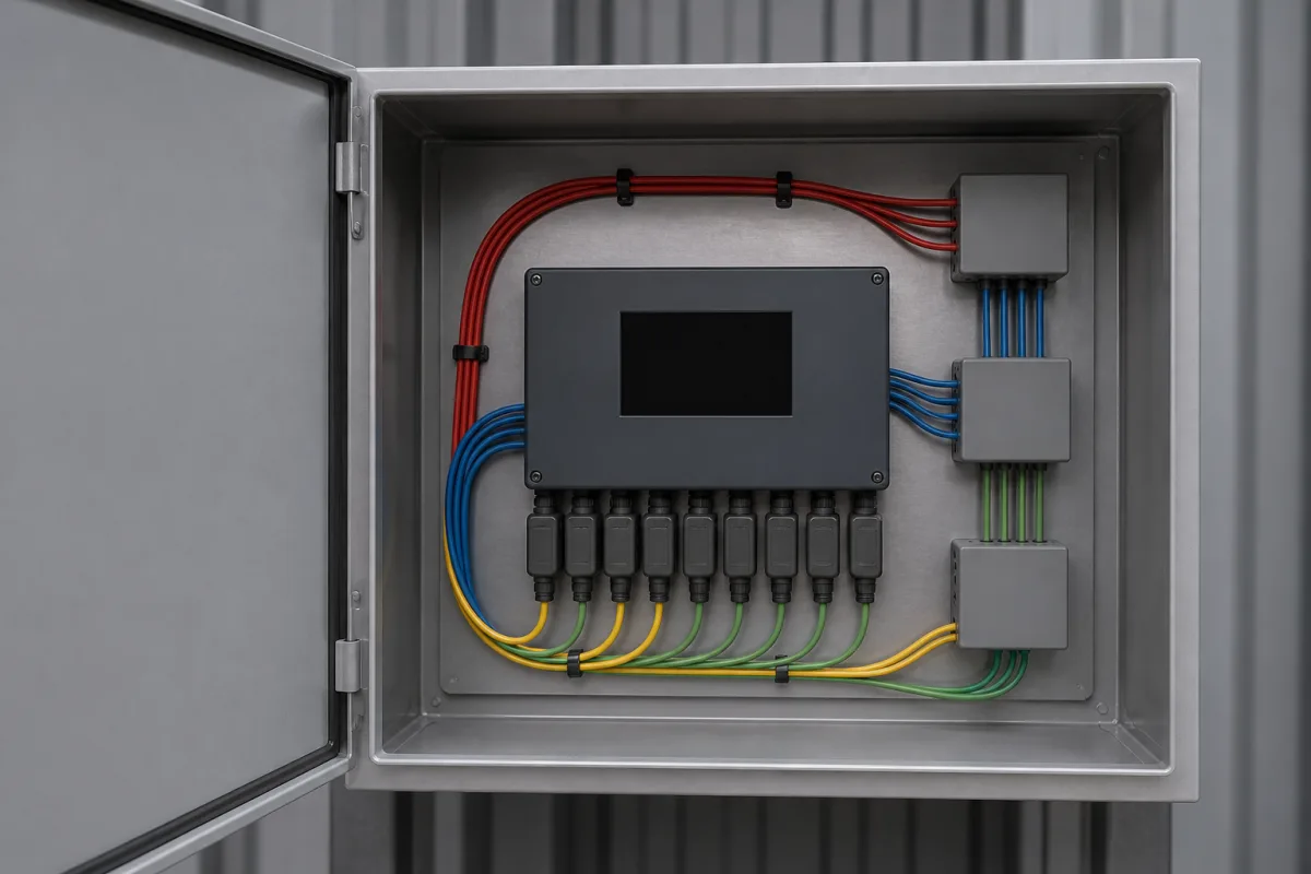 I/O 控制器 的工业制造场景图
