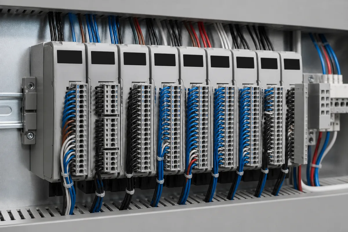 I/O-Module in einer industriellen Fertigungsumgebung