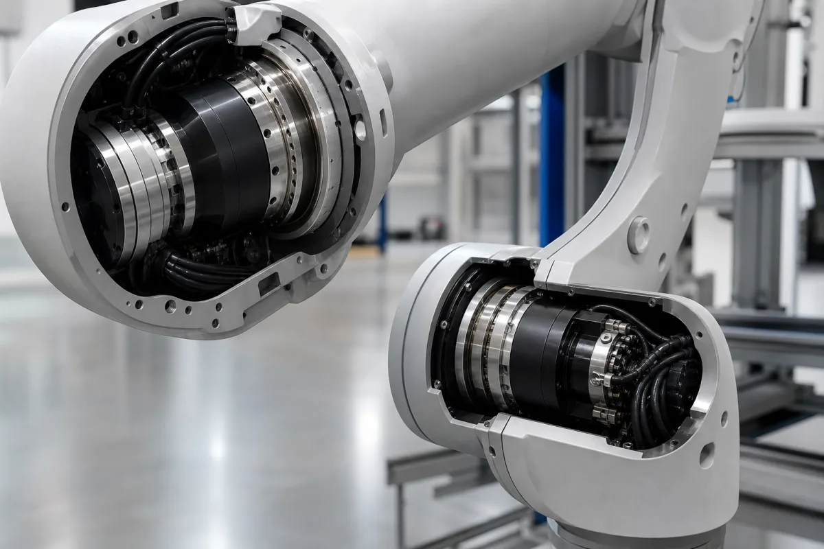 Joints with Actuators in a manufacturing environment
