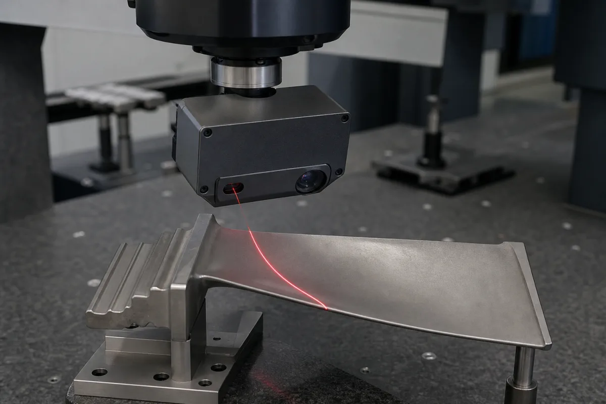 Laserscanner-Modul in einer industriellen Fertigungsumgebung