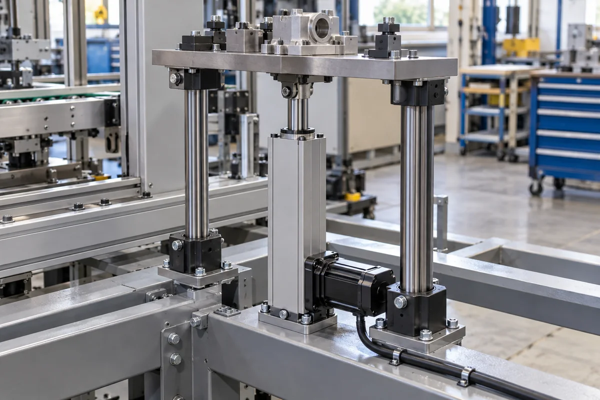 Lifting Actuator in a manufacturing environment