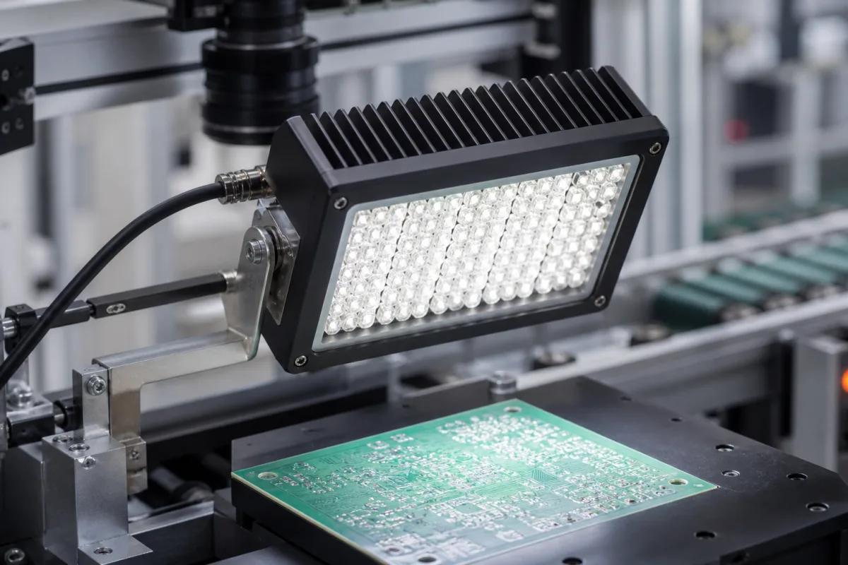 Lichtquellenmodul in einer industriellen Fertigungsumgebung