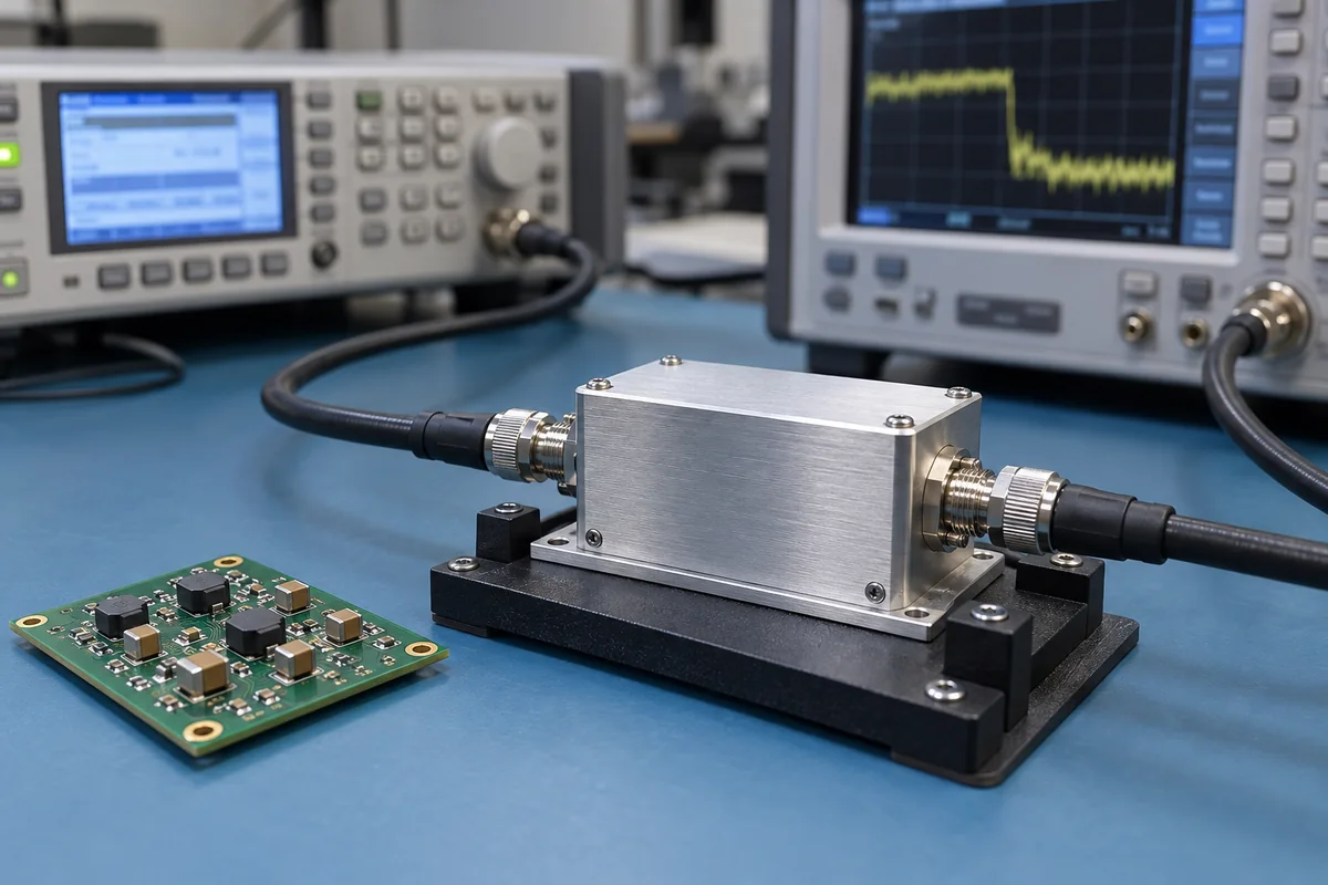 Low-Pass Filter in a manufacturing environment