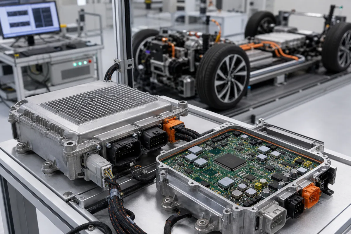 Hauptsteuereinheit (MCU) in einer industriellen Fertigungsumgebung